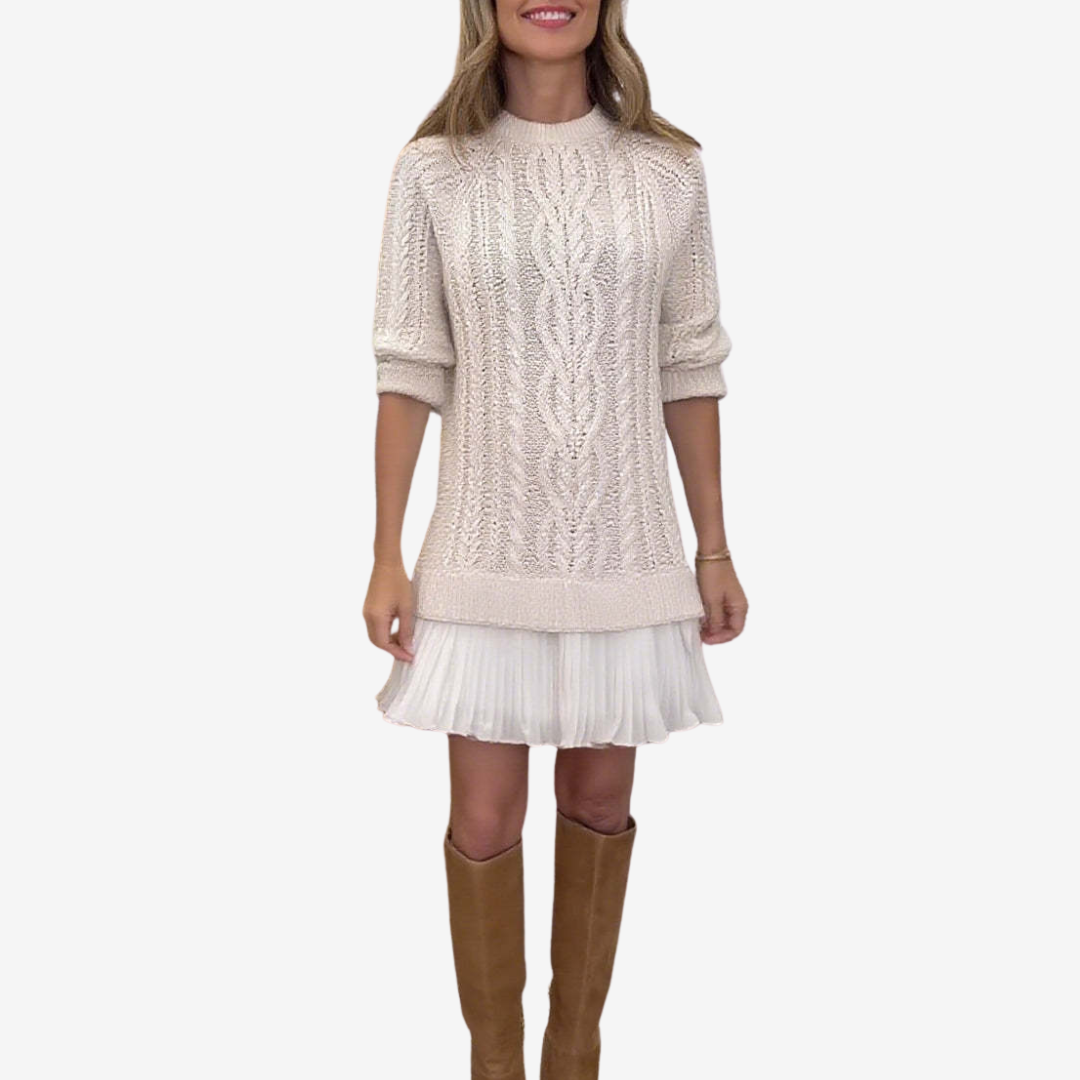 Carey | Knitted Jumper Dress