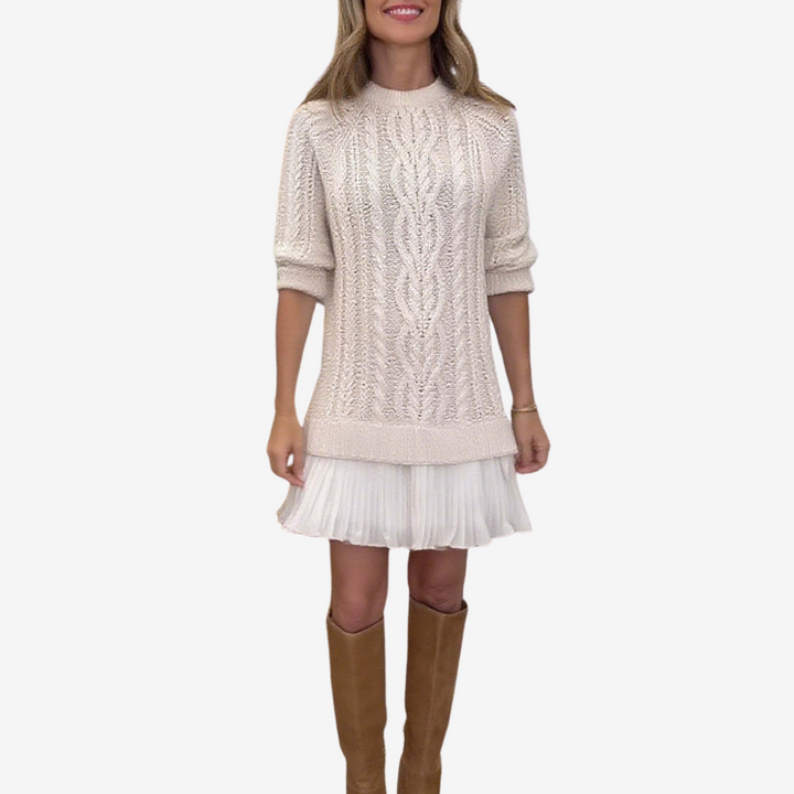 Carey | Knitted Jumper Dress