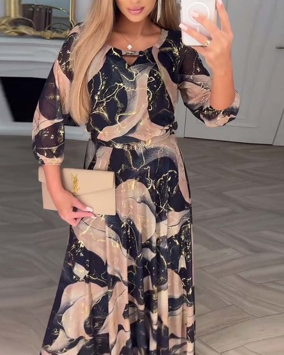 Alice | Elegant Chiffon Dress