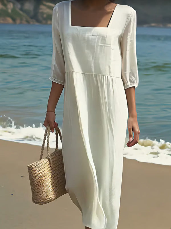 Chloe – Casual Linen Dress