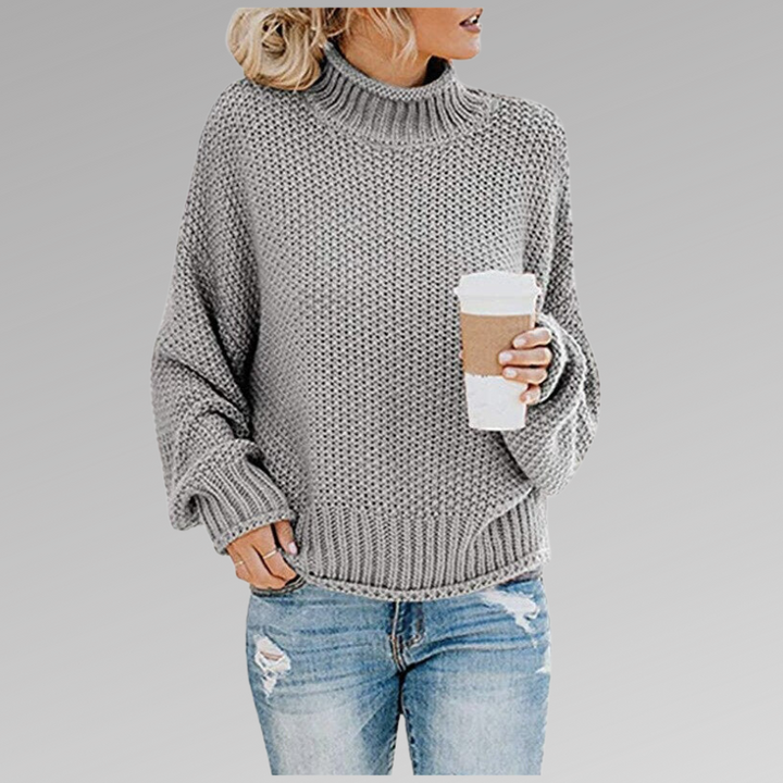 Margaret™ | High Neck Pullover