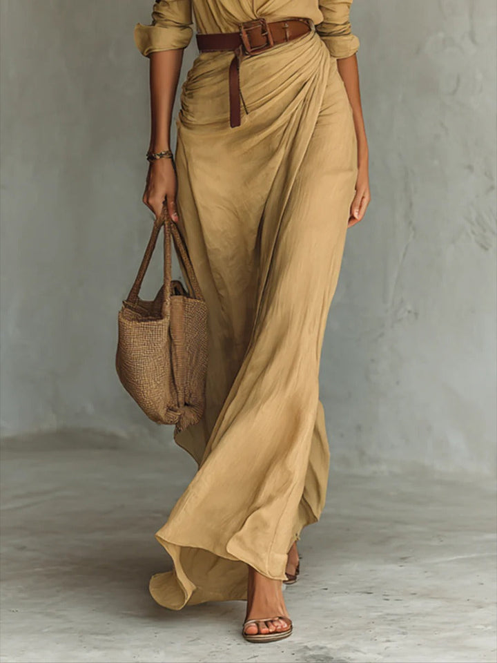 Anastasia - Maxi Dress with Belt