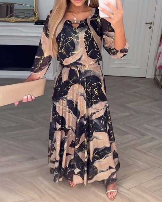 Alice | Elegant Chiffon Dress