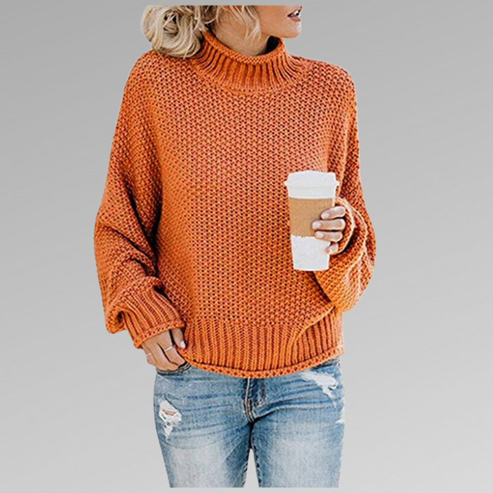 Margaret™ | High Neck Pullover
