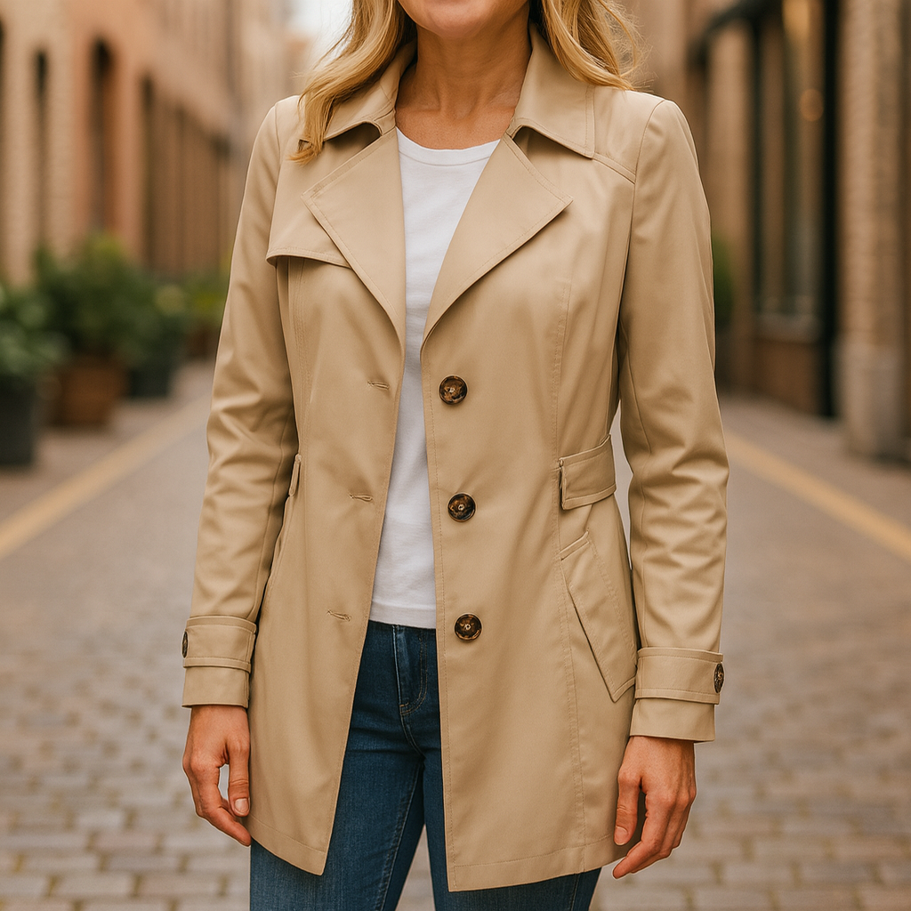 Helena | Elegant Autumn Trench Coat