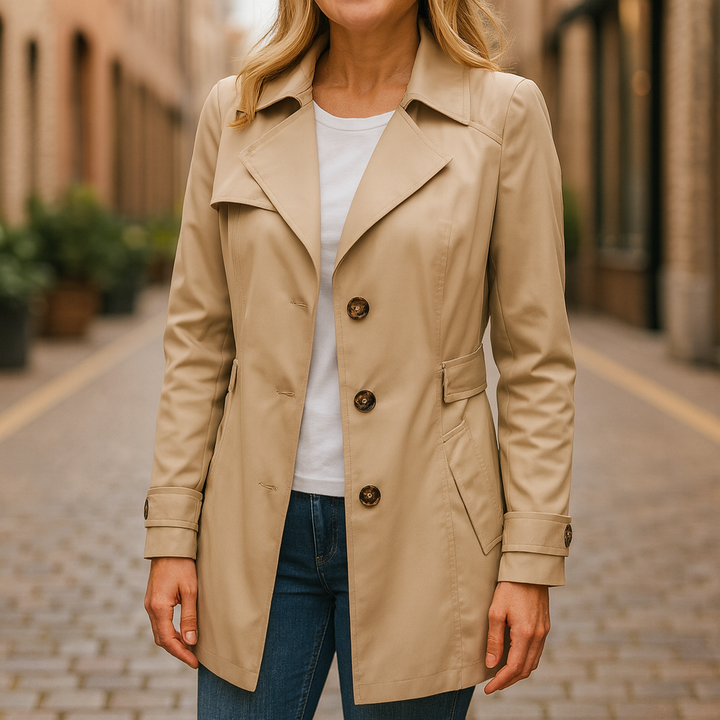 Helena | Elegant Autumn Trench Coat
