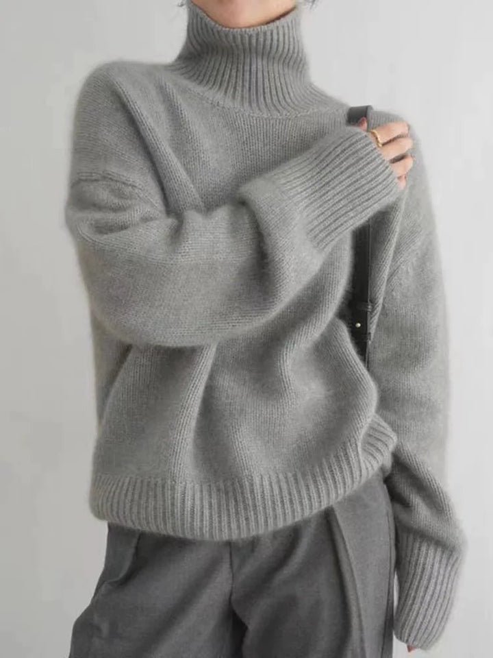 Isabella™ - High Neck Soft Jumper