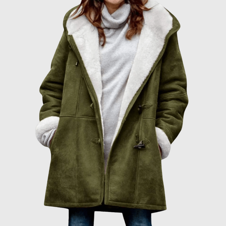 Amelia | Warm Suede Fleece Autumn Jacket