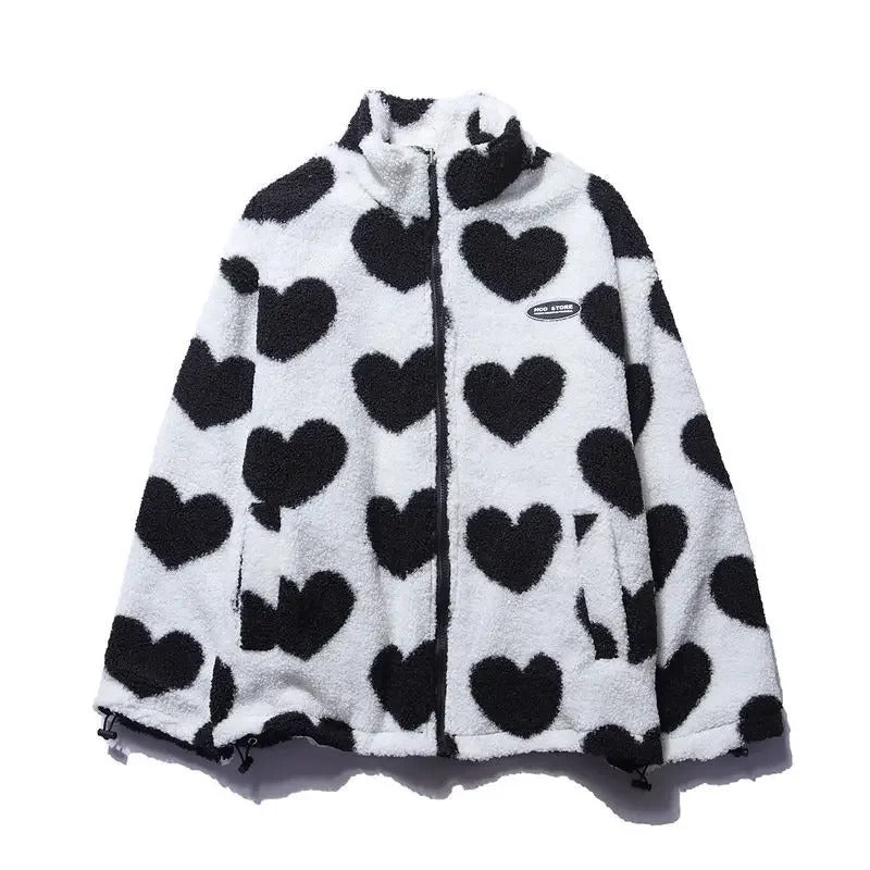 Penelope | Reversible Heart Jacket