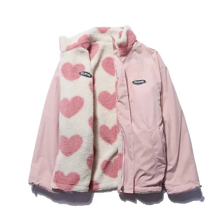 Penelope | Reversible Heart Jacket