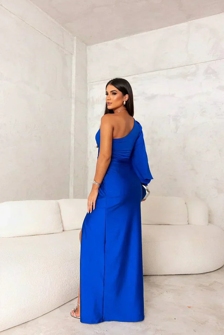 Harper – Elegant One-Shoulder Maxi Dress