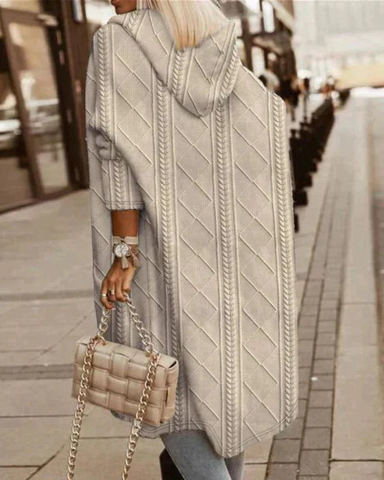 Rosalie | Extended Length Hooded Cardigan