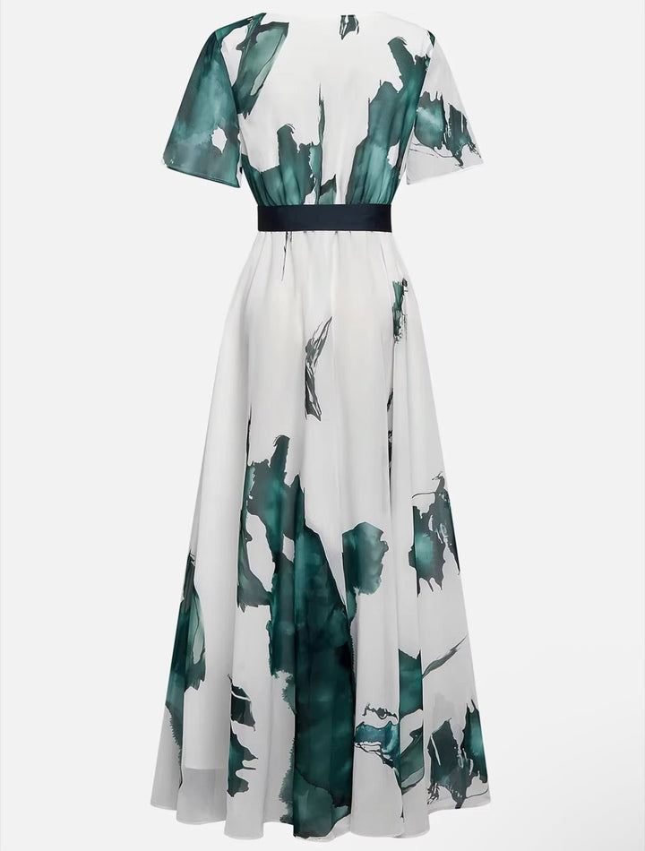 Mia™ | Maxi Watercolour Effect Dress