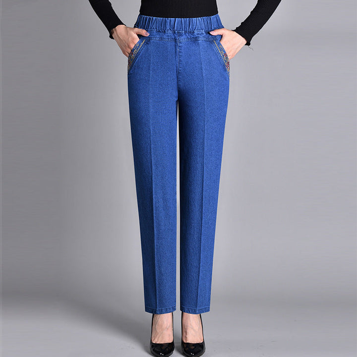 Hannah | Ladies' Jeans with Side Pockets